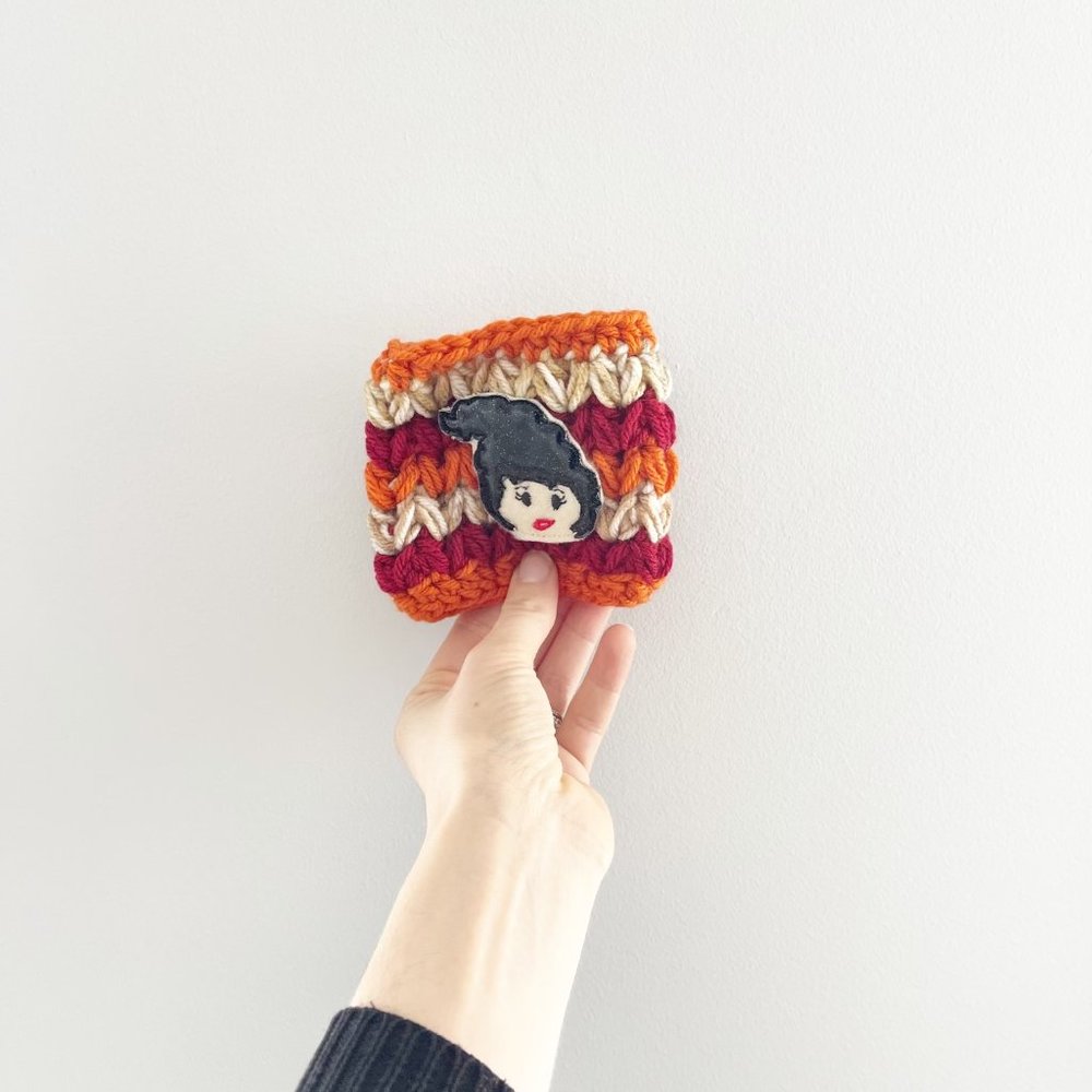 ✨ NWT Disney Hocus Pocus Mary Sanderson Inspired Cup Cozy | Handmade
